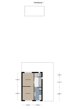 Floorplan - Kolmondstraat 86D, 6291 HN Vaals